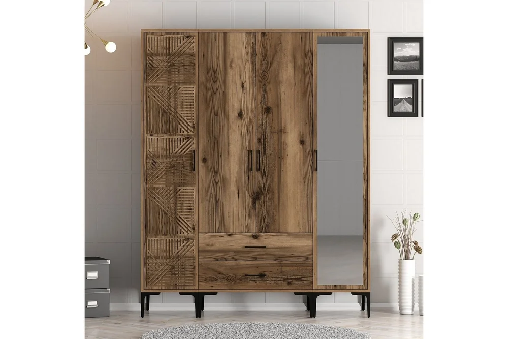 Kumsal Garderobe med Speil v:3910010 Kumsal Garderobe med Speil v:3910010