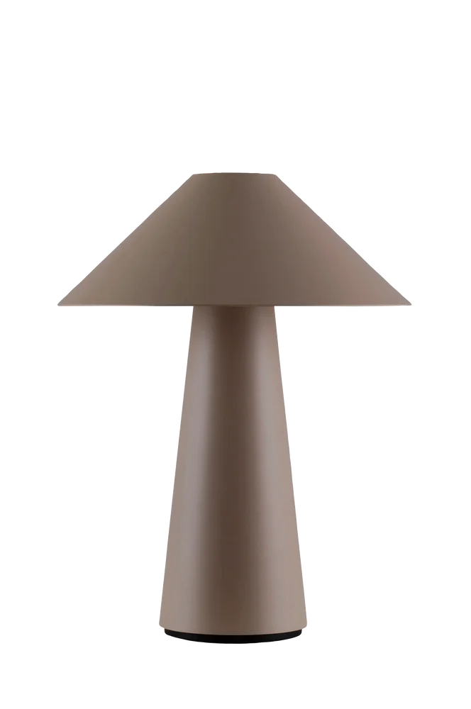 Bærbar bordlampe Cannes IP44 – Brun – Belysning | m v:7806102 Bærbar bordlampe Cannes IP44 – Brun – Belysning | m v:7806102