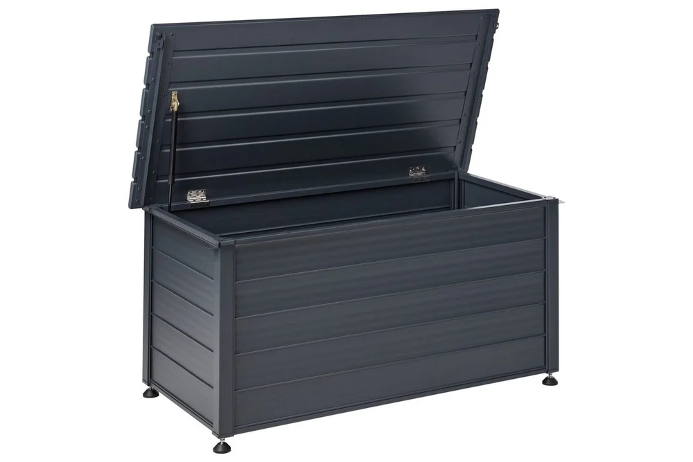 Låda Beliani Campalto Brun, 123x60x60 cm Grey v:6910702
