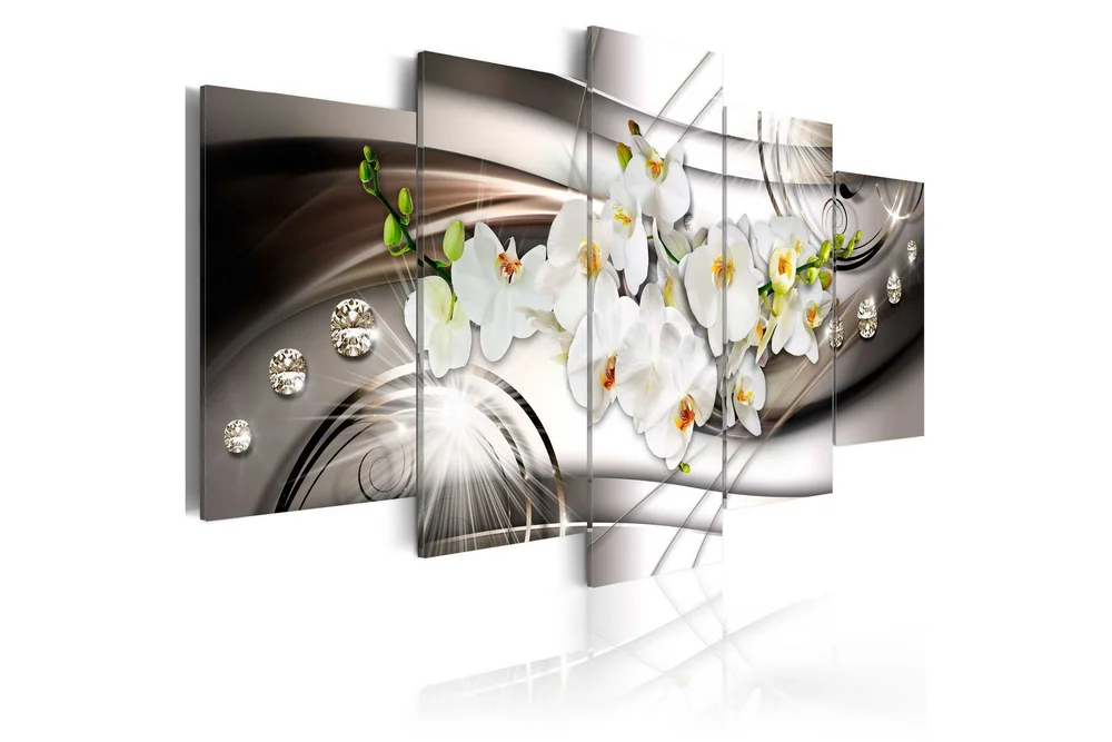Bilde Orchid With Diamonds 100x50 v:2362079
