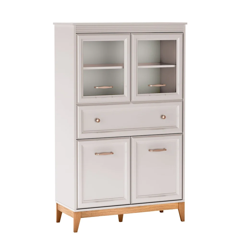 Zeylor Vitrineskap 151 cm v:5903564