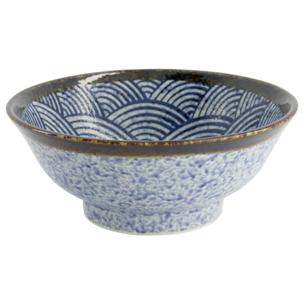 Aisai Seigaiha Ramen Skål, 1,3 L v:7372664