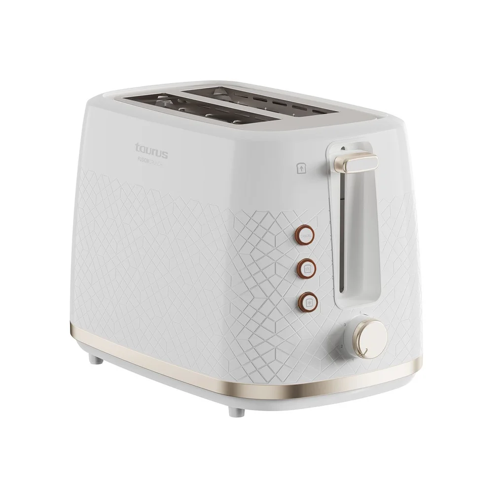 Brødrister Taurus Fusion Crunch langt spor hvit v:7322135