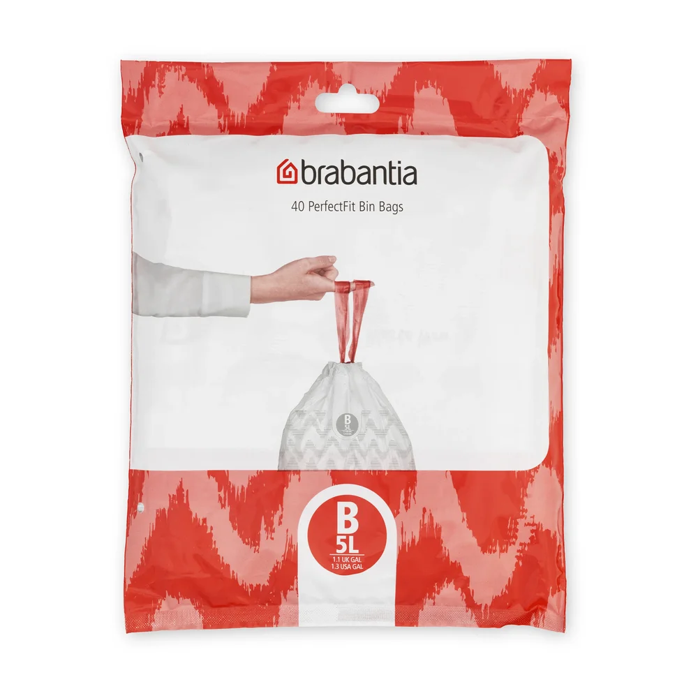 Brabantia PerfectFit avfallspose 40 stk. v:9093740 Brabantia PerfectFit avfallspose 40 stk. v:9093740