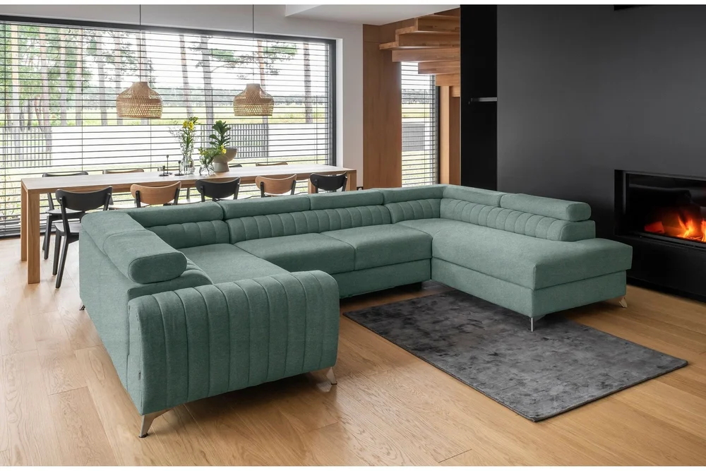 Kotori Hjørnesovesofa m. Sjeselong v:7595794