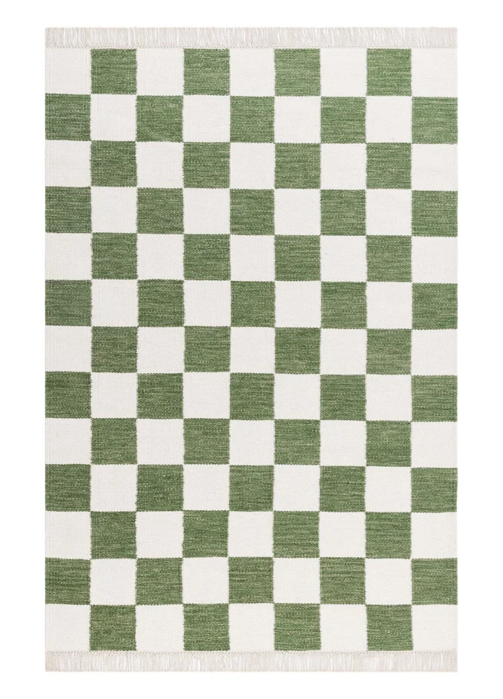 Håndvevd teppe Nordic Check 240×340 cm v:6639213 Håndvevd teppe Nordic Check 240×340 cm v:6639213