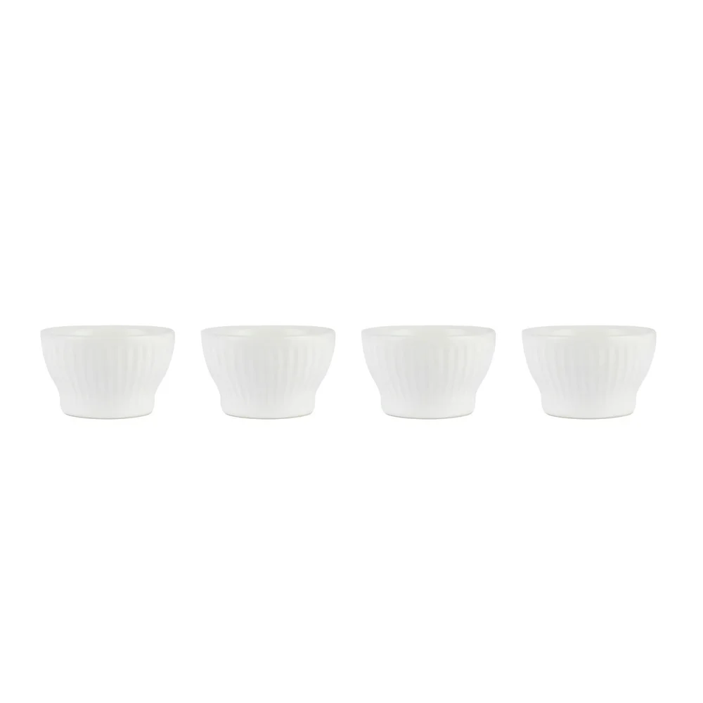 Groovy Eggeglass 4-pk, Hvit v:502438