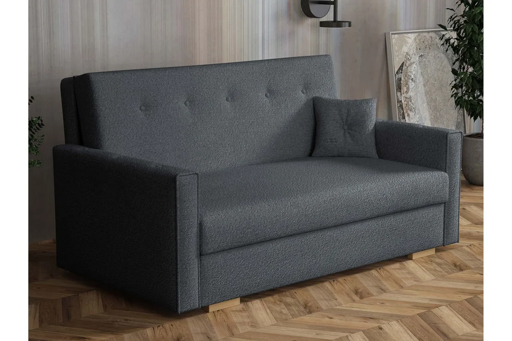 Ajiz Sovesofa 3-seter i Bouclé v:7808538