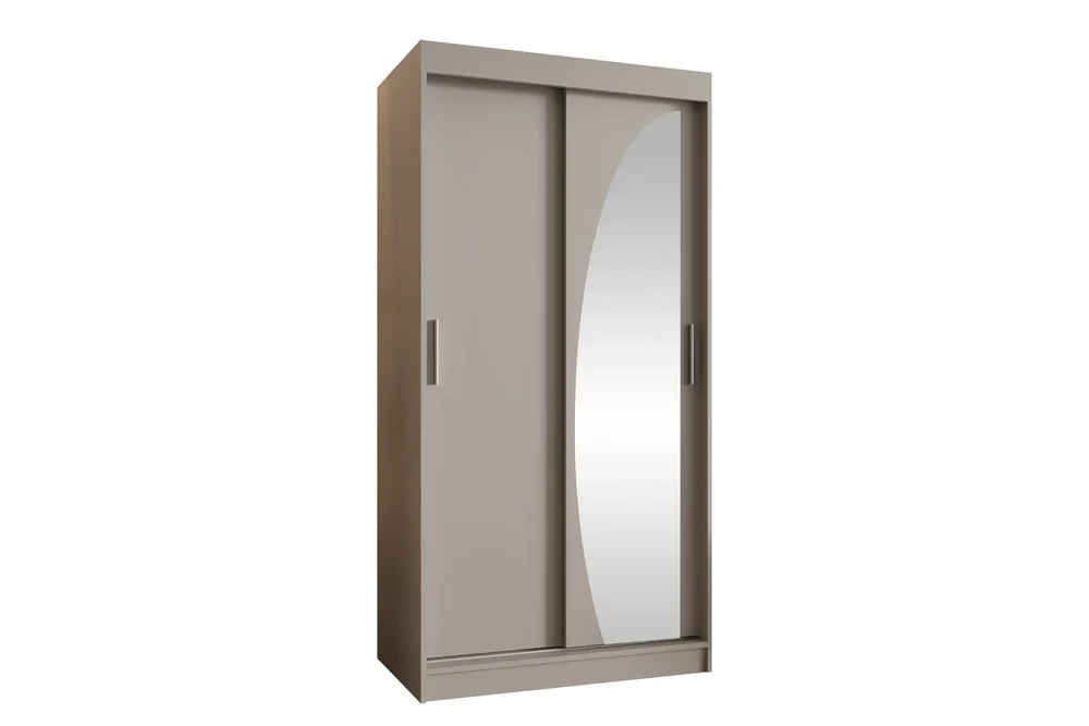 Amira Garderobeskap Med Speil 100×200 cm v:7494356