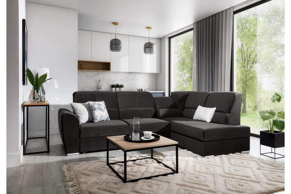 Sajmon Sovesofa m. Sjeselong 3-seter v:8446230