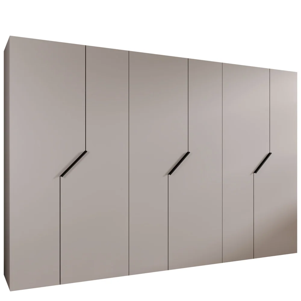 garderobeskap Garderobeskap ANDREW 1 300 cashmere Svart v:8880339