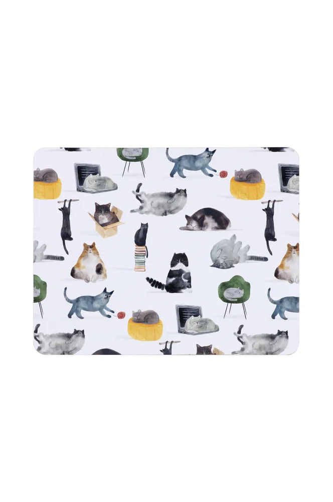 Bordskånere Cats, 4-p – Flerfarget – Tekstiler | m v:9959255 Bordskånere Cats, 4-p – Flerfarget – Tekstiler | m v:9959255