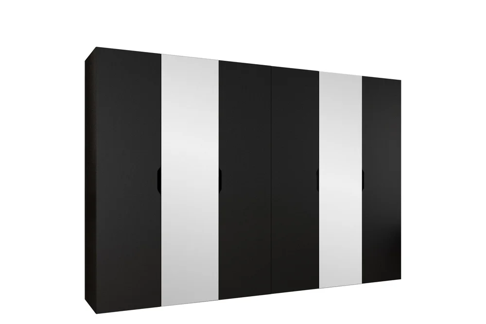 Abano Garderobeskap Med Speil 52×202 cm v:9158559