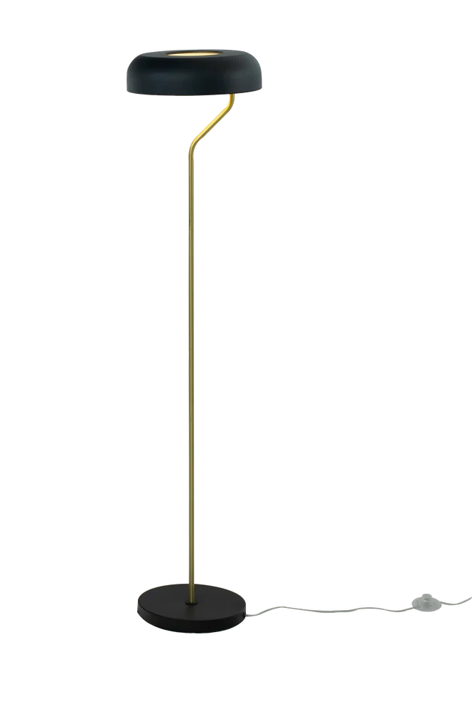 Gulvlampe Bremen - Svart - Belysning | m v:8600013