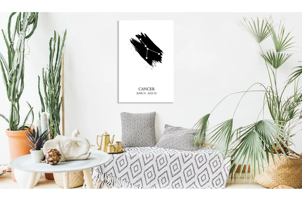 Tavle Zodiac Signs: Cancer (1 Part) Vertical 60X90 v:8363354