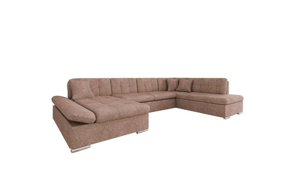 Zumar Sovesofa med Sjeselong og Dobbel Sjeselong 4-seter i Bouclé v:9979864