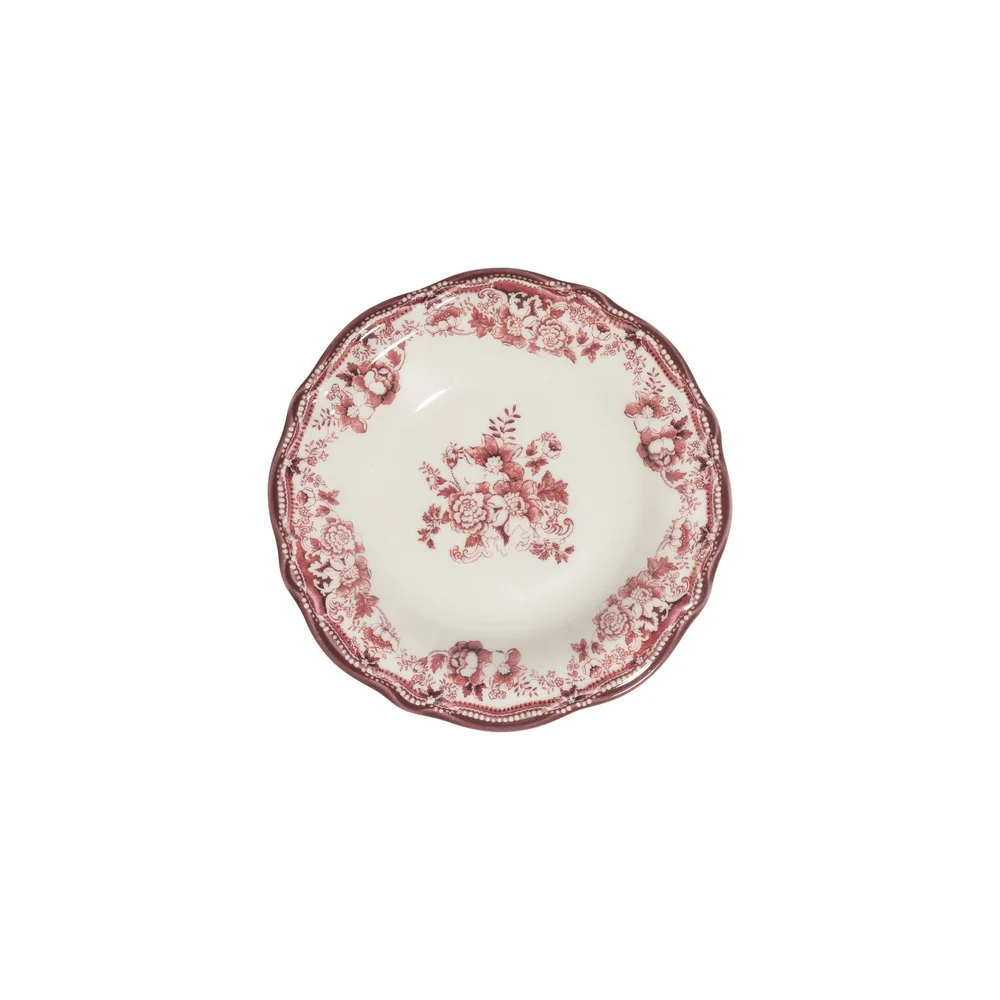 Middagsservise (24 deler) Opviq Velour Rødbrun Fulya 24 (32 x 36 x 41 cm) Hvit Rødbrun v:6322116