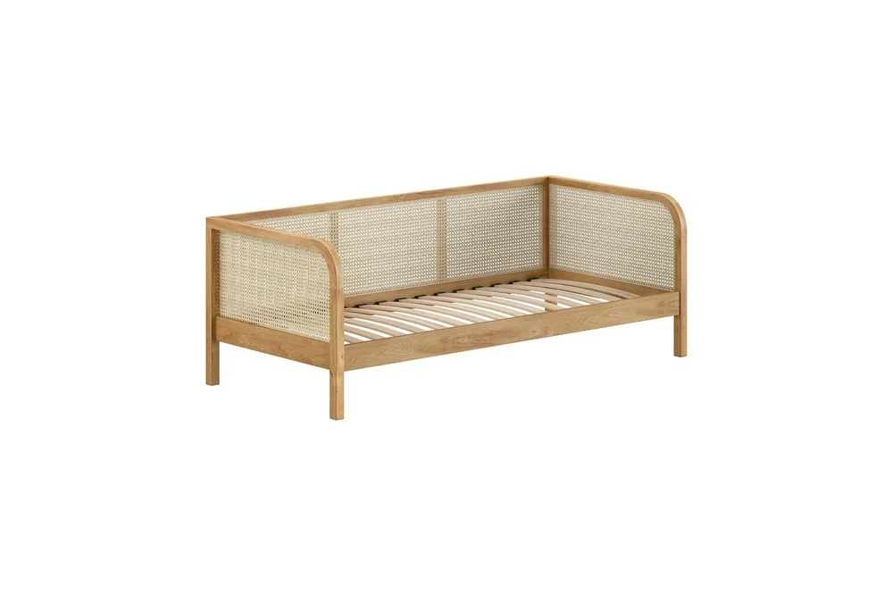 Kabin seng 90 x 200 cm Rattan Eik v:8304314