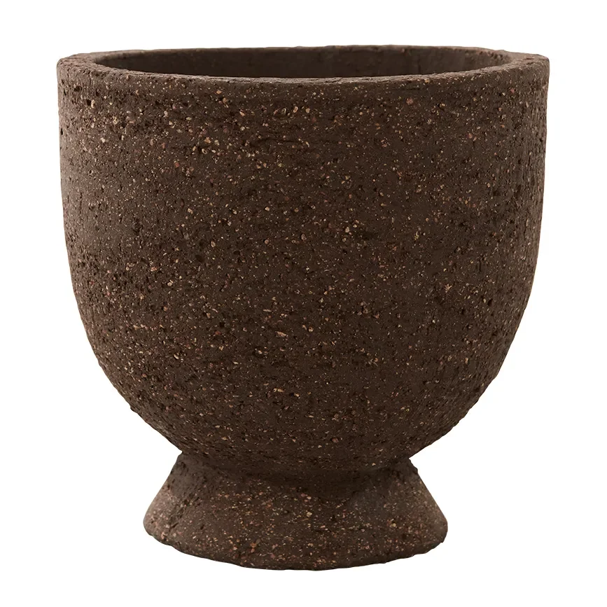 Terra krukke/vase Ø 15 cm v:5636361