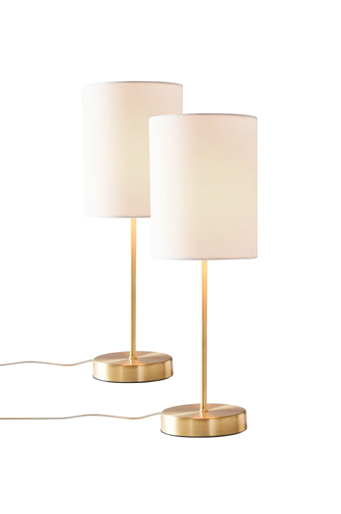 SETH bordlampe 2-pk - Hvit - Belysning | m v:8196005