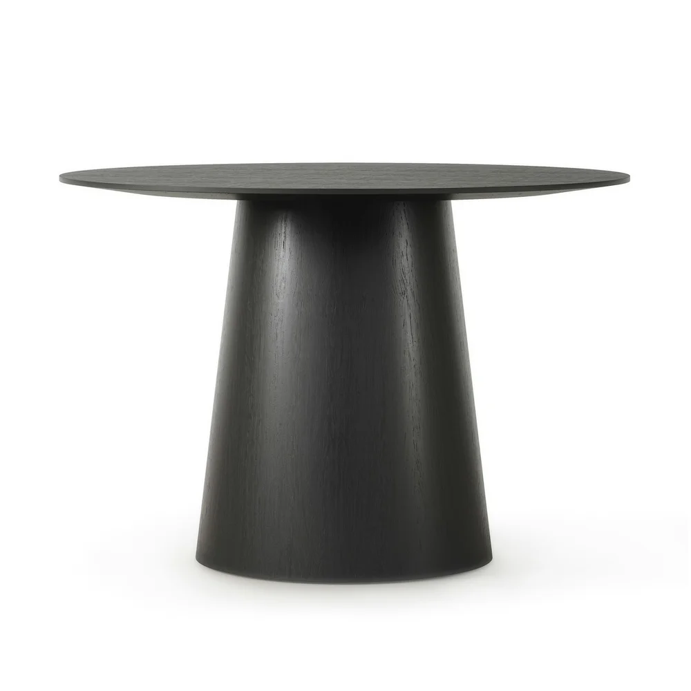 Social Spisebord Svart Eik, 110 cm v:2955395 Social Spisebord Svart Eik, 110 cm v:2955395