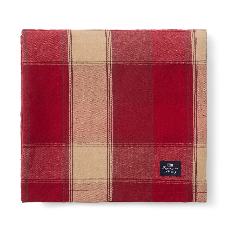 Checked Linen-Cotton duk 150×250 cm v:3014205 Checked Linen-Cotton duk 150×250 cm v:3014205