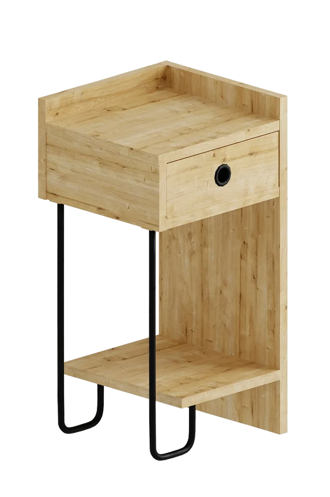 Nattbord høyre Sirius – Brun m v:1000954 Nattbord høyre Sirius – Brun m v:1000954