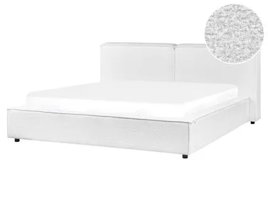 Vannseng Bouclé LINARDS 160 x 200 cm Hvit v:6198518 Vannseng Bouclé LINARDS 160 x 200 cm Hvit v:6198518