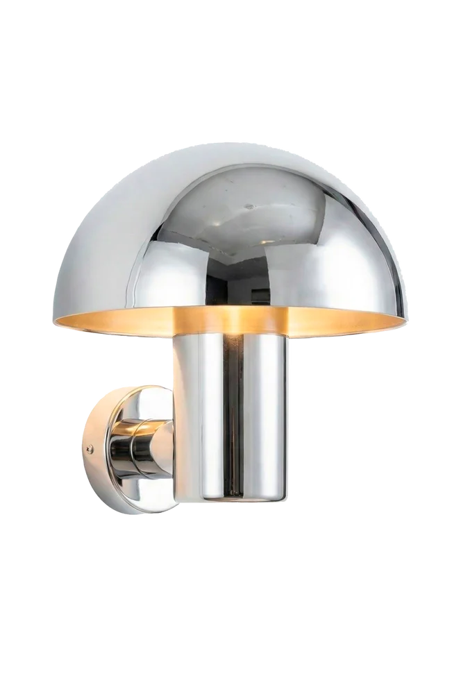 Vegglampe Kubbe – Krom – Belysning | m v:4786766 Vegglampe Kubbe – Krom – Belysning | m v:4786766