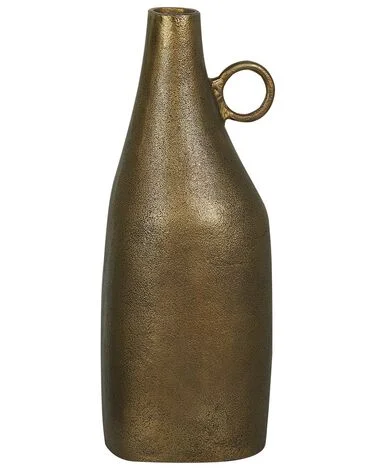 Dekorativ vase SAMBHAR 46 cm Metall Messing v:4976246 Dekorativ vase SAMBHAR 46 cm Metall Messing v:4976246
