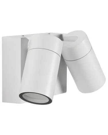 Utendørs vegglampe HOLMS Hvit v:4636183