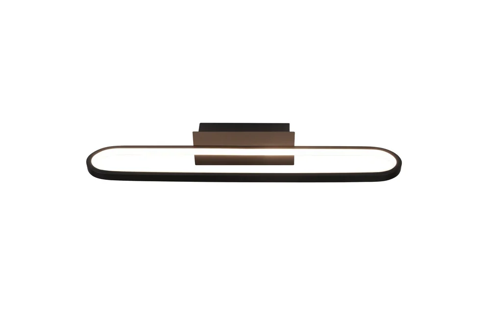 Trio Lighting Gianni H2O LED vegglampe 60 cm matt svart v:8254371 Trio Lighting Gianni H2O LED vegglampe 60 cm matt svart v:8254371