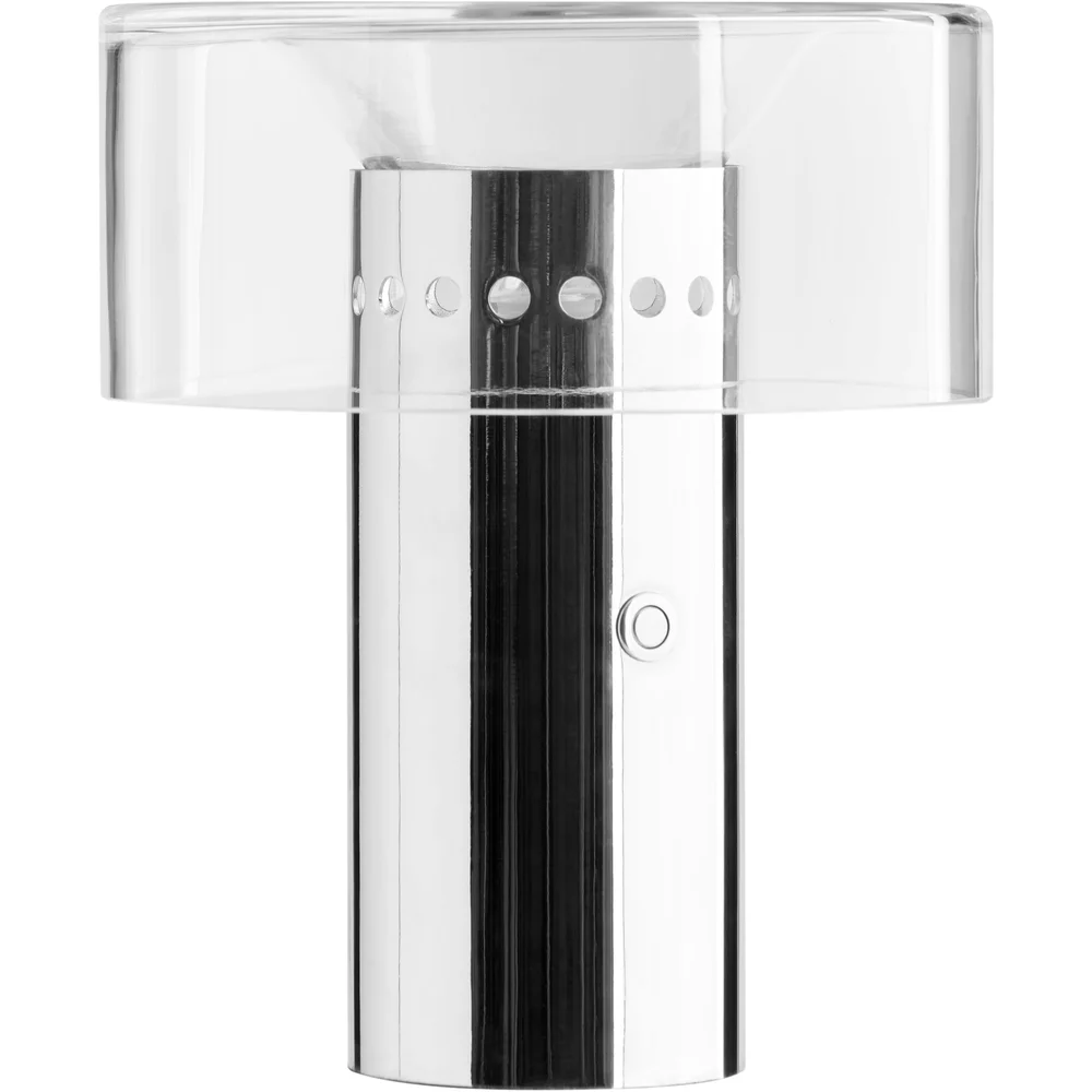 Halo Bordlampe Bærbar, Krom / Klar v:9417804