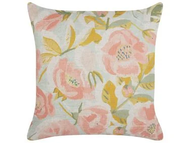 Pyntepute ZAHRIYE 45 x 45 cm Rosa Blomstermønster v:184556 Pyntepute ZAHRIYE 45 x 45 cm Rosa Blomstermønster v:184556