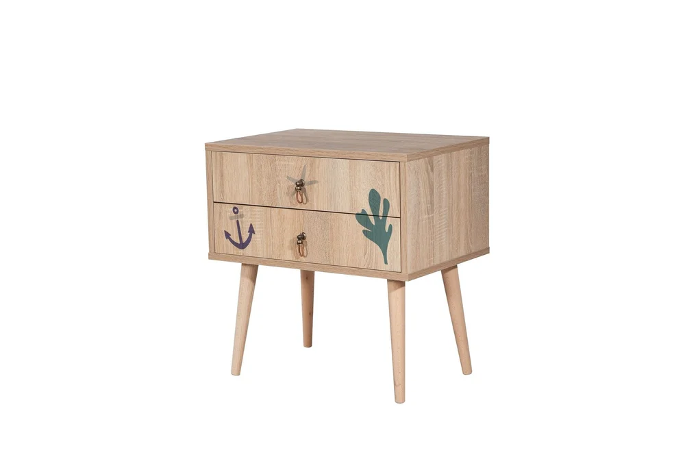 Bertoaria Nattbord 60×40 cm Brun v:3300998
