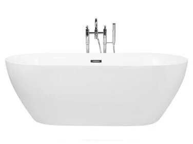 Frittstående badekar CARRERA 160 x 75 cm Hvit v:4807408