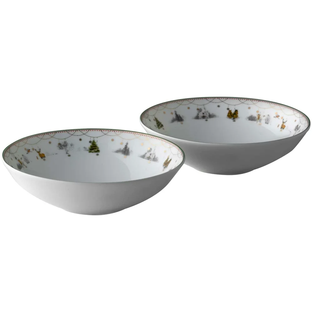 Julemorgen Story Dype Tallerkener 16 cm, 2-pk v:9811853