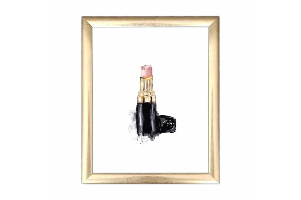 Bilde Abstract med Ramme Flerfarget v:8555386