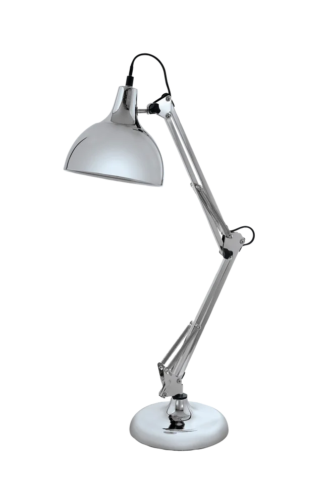 Skrivebordslampe Borgillio - Krom - Belysning | m v:1265321
