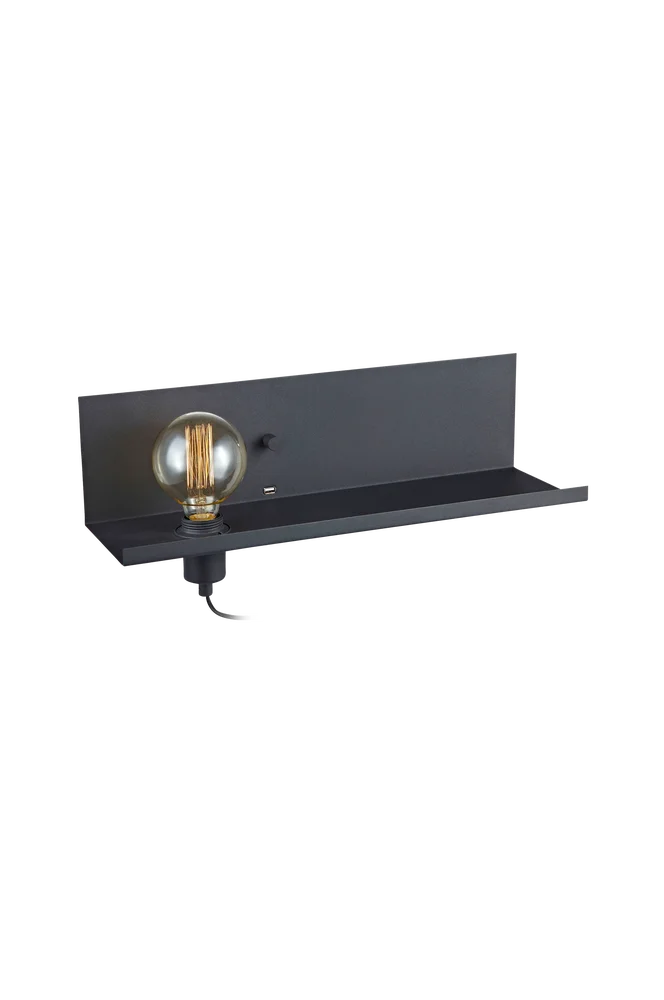 MULTI Vegg USB 1L Svart – Svart – Belysning | m v:3757271 MULTI Vegg USB 1L Svart – Svart – Belysning | m v:3757271