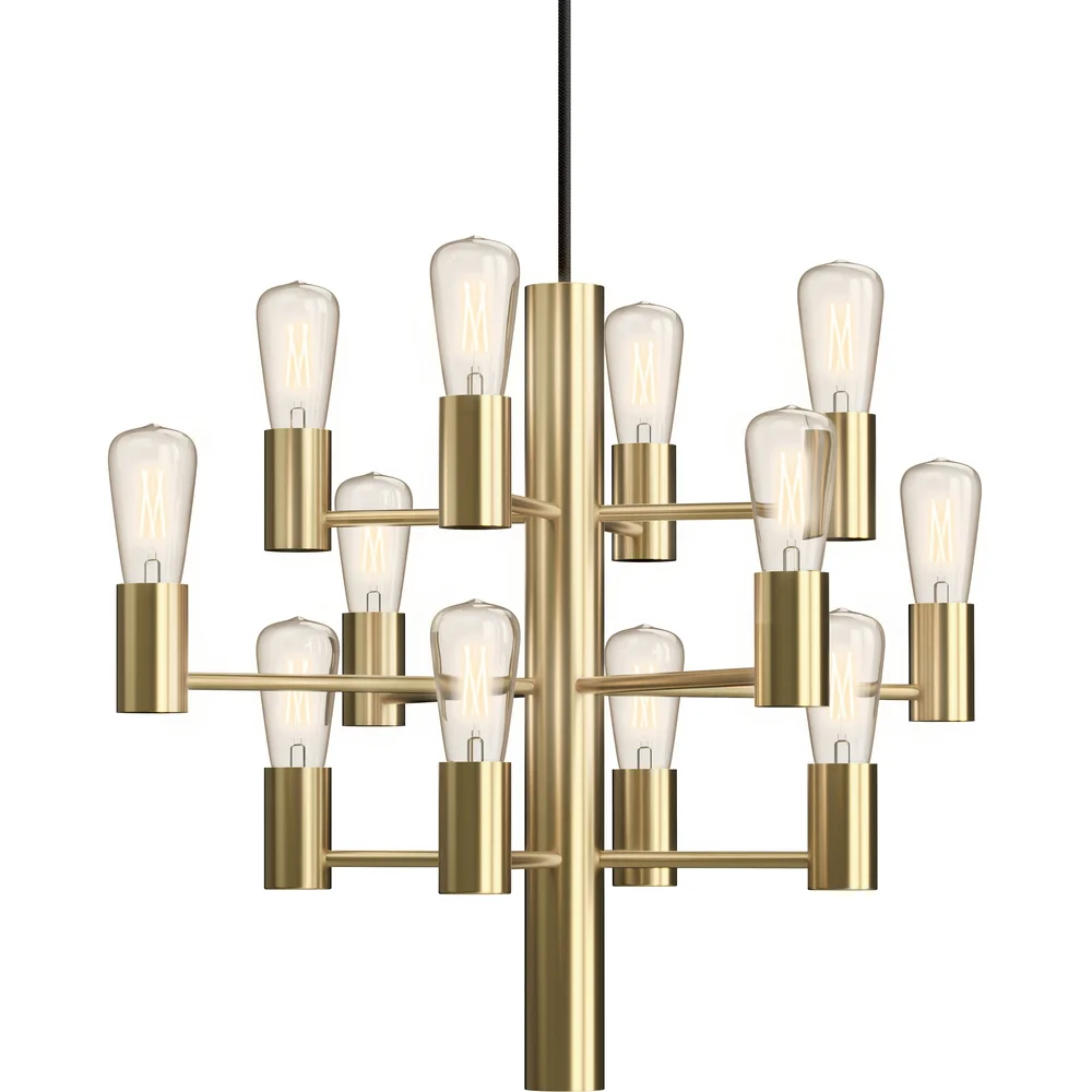 Manola Mini Lysekrone, Satin Brass v:6789194 Manola Mini Lysekrone, Satin Brass v:6789194