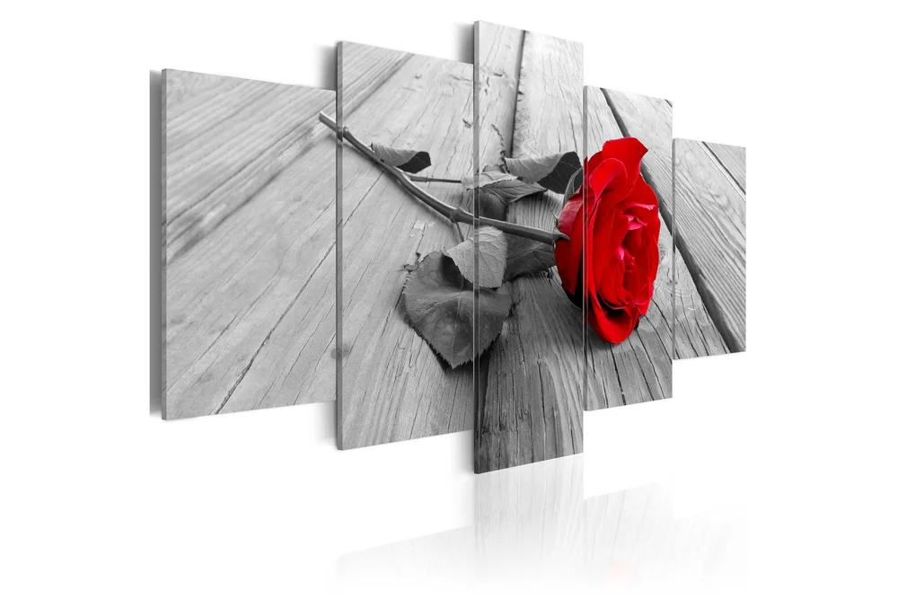 Bilde Rose On Wood 200x100 v:2748150
