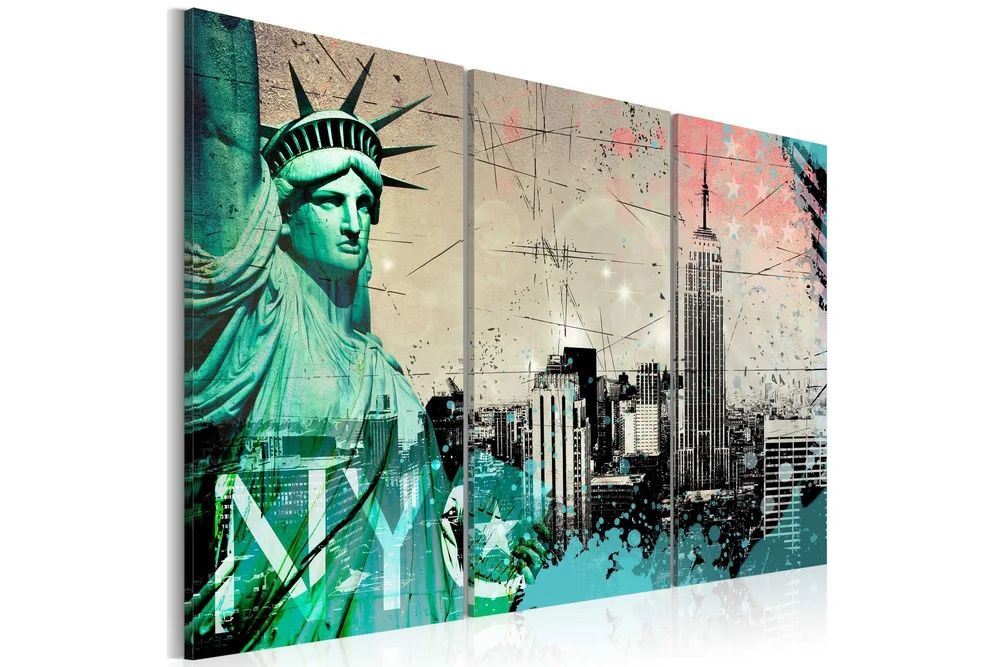 Bilde Nyc Collage 120x80 v:9479490