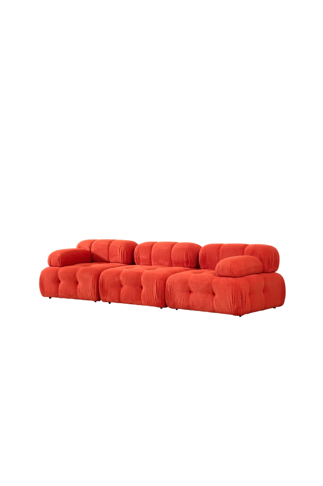 3-seters sofa Puca – Rød m v:338366 3-seters sofa Puca – Rød m v:338366