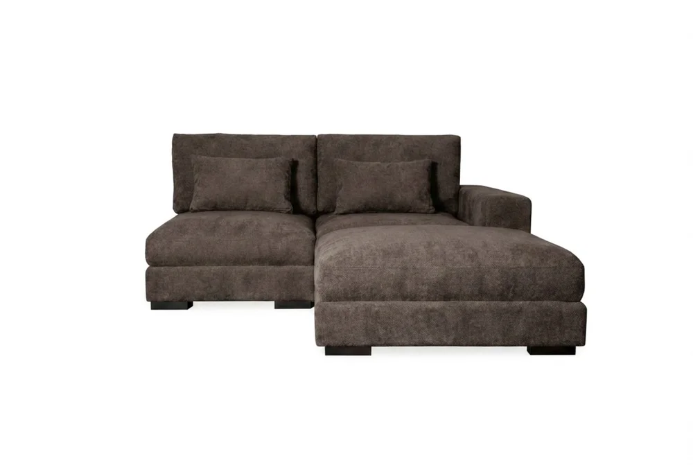 Dubai divansofa høyre ekstra dyp i Chenille v:5668615
