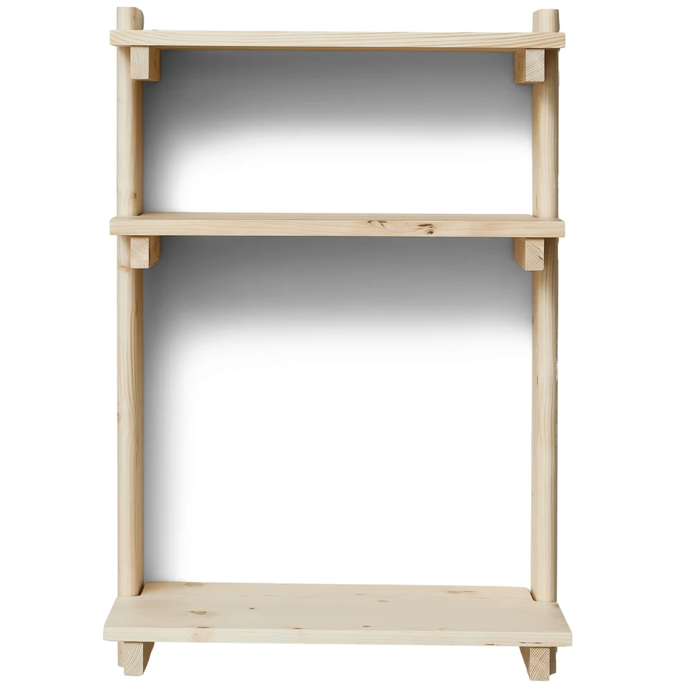 Beam Vegghylle / Skrivebord, Furutre v:7291134