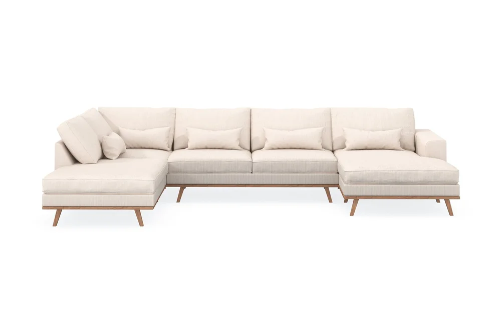 Copenhagen 5-seters Venstrevendt U-formet Sofa med Divan og Sjeselong i Manchester v:5863526 Copenhagen 5-seters Venstrevendt U-formet Sofa med Divan og Sjeselong i Manchester v:5863526
