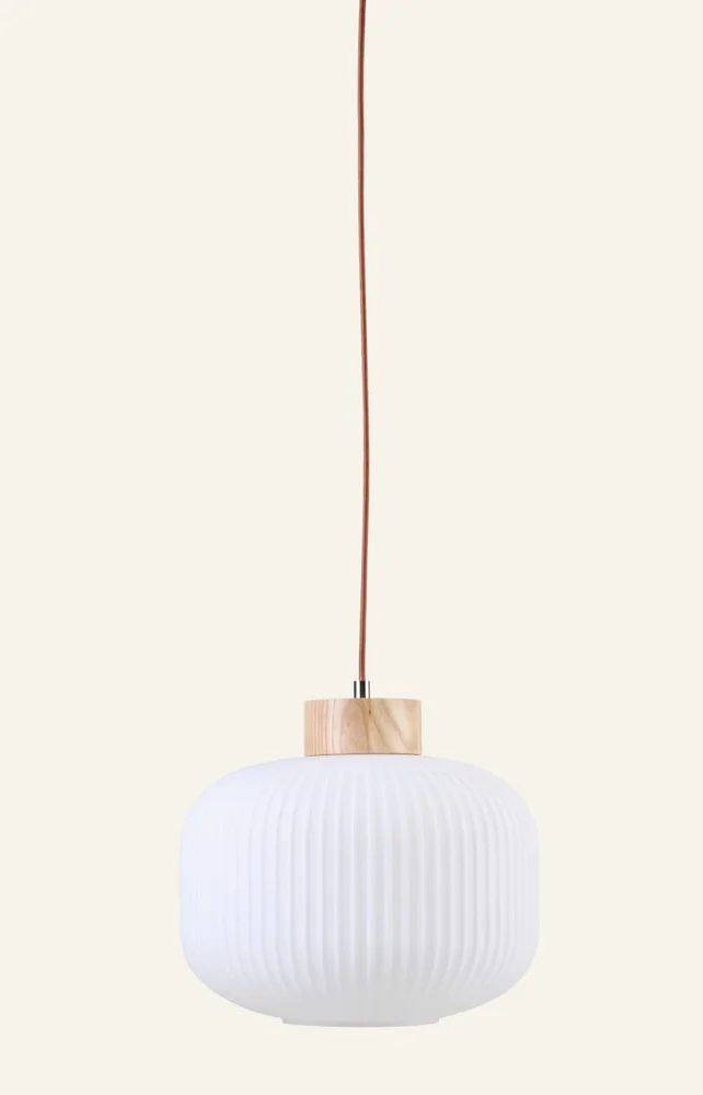 Taklampe natur - 25 cm ø30 v:815196