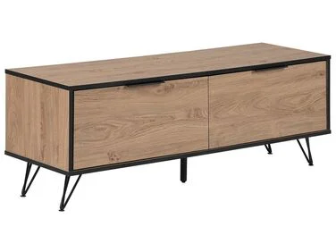 TV-benk HALSTON Brun/svart v:5482837
