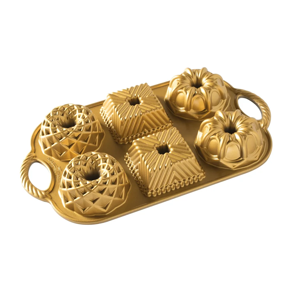 Nordic Ware geo bundtlette v:9713328